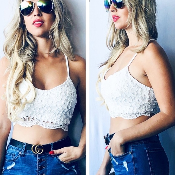 Irisheyesbtq Other - Sherri lace crop bralette
